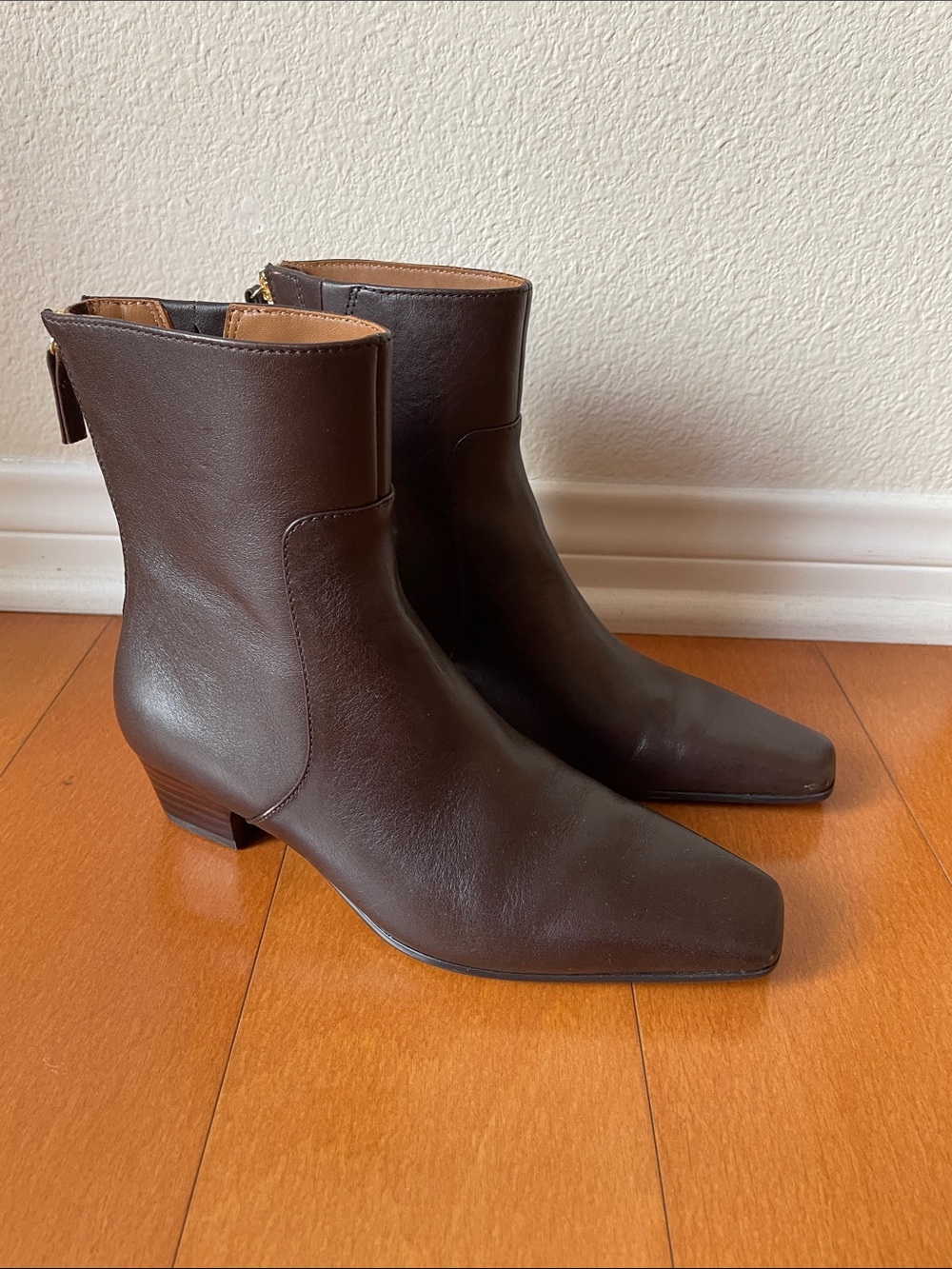 New Madewell Lexi boots Turkish brown size 5